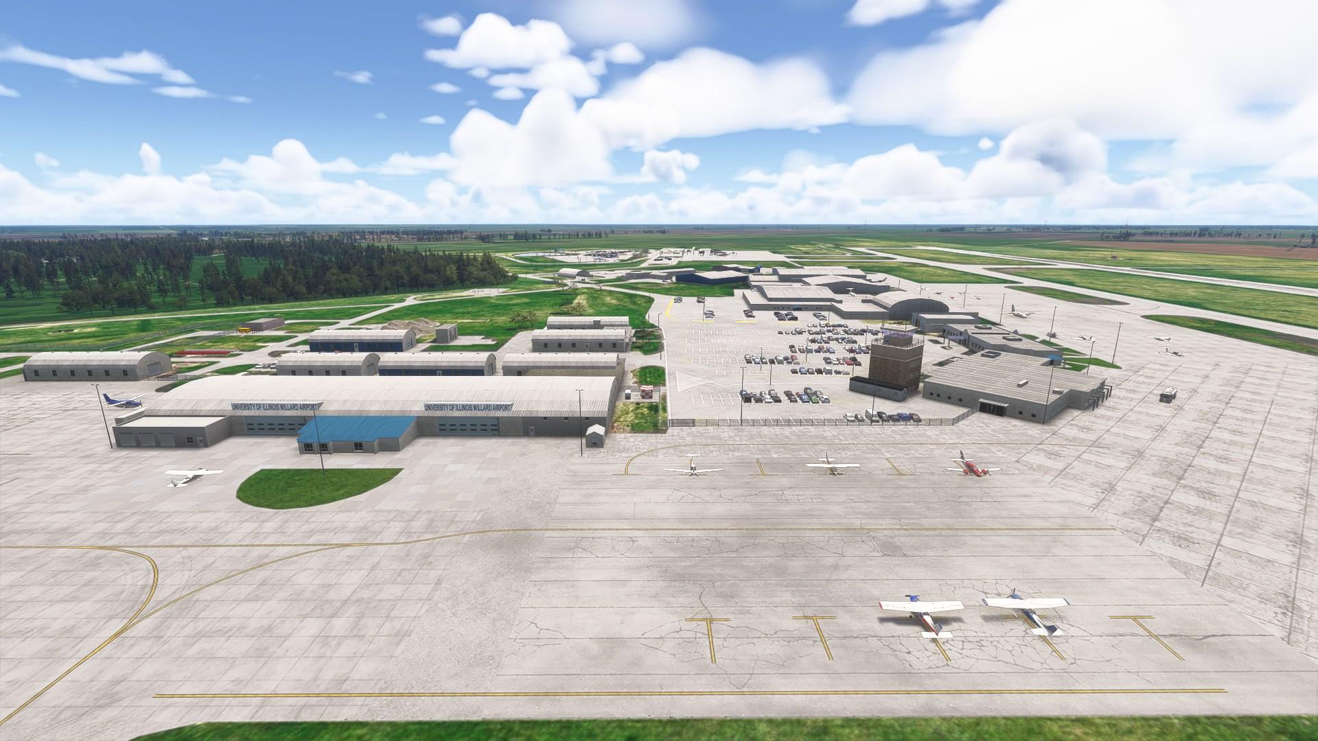 KCMI University of Illinois Willard Airport V1.1 (MSFS24) - Image 2